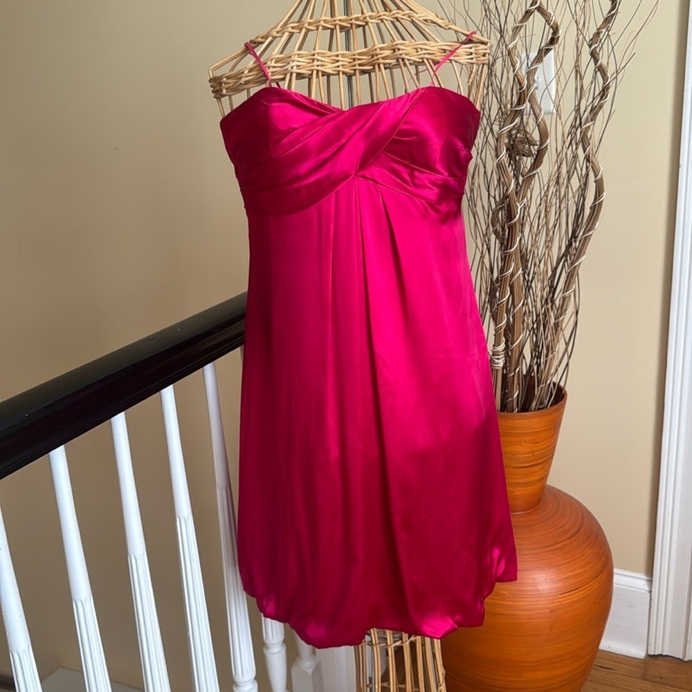 Cache pink silk dress made in USA 🇺🇸